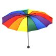 Foldable Compact Rainbow Umbrella 