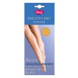Silky's Smooth Knit Footsies 4 Pair Pack - Natural (One Size)