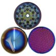 3-Part Metal Handmuller - Rainbow 