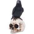 Hells Desire Skull with Naked Temptress Figures Ornament - 18cm
