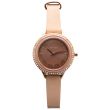 Wholesale Henley Ladies Analogue Watch with Leather Strap - Pink