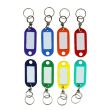 Wholesale Swivel Key Tags - Assorted Colours 