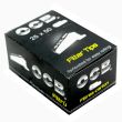 OCB Premium Black Perforated Filter Tips 