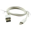 Konnect Charging Cable (USB to Lightning)  – White (1m)