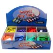 Wholesale Swivel Key Tags - Assorted Colours 