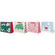 Large Shopper Christmas Gift Bag - Polar Bears & Elves - Assorted
