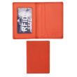 Leather Bus Pass Credit Card Holder RFID Blocking