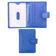 Leather Credit Card Holder RFID Protected - Cornflower Blue 