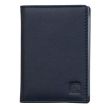 Leather Credit Card Holder RFID Protected - Navy 