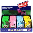 Wholesale PROF Blue Jet Flame Camouflage Candy Skull Design Refillable Lighters