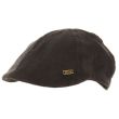 Men's Cord Flat Caps With H Metal Initial