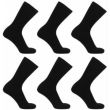 Men’s Cotton Rich Fresh Socks Pack of 6 - Black