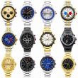 Men's Metal Strap Watch - Assorted Design