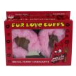 Metal Handcuffs With Keys - Pink 