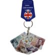Money Notes Design Keyring - (11cm)