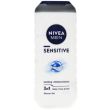 Nivea Men 3in1 Sensitive Shower Gel - 250ml