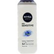 Nivea Men 3in1 Sensitive Shower Gel - 500ml