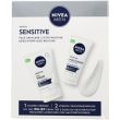 Nivea Men Sensitive  Face Skincare 2 Step Gift Set