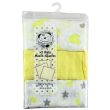 Nursery Time Baby Muslin Squares Duck/Star/Heart Printed