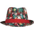 Printed Christmas Gangster Hat Jolly Santa Design