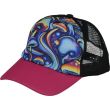 Psychedelic Mushroom Swirl Mesh Back Cap - Multicolour