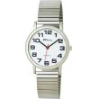 Ravel Gents Expander Bracelet Watch - Silver &  White