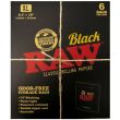 RAW Black Odor Free  Zip Lock Storage Bag - XL (215x255mm)