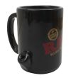 Raw Black Wake Up & Bake Up Mug - 12 x 8.5cm
