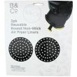 Reusable Non Stick Air Fryer Round Liners (2pk)