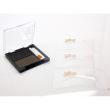 Wholesale Saffron Eye Brow Powder with Stencils -  Espresso/Sepia Brown (NO.2)