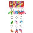 Sea life Theme Silicon Keyrings (5cm) - Assorted Designs