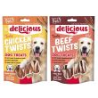 Soft Meaty Chicken & Beef Twist - Pack of 10