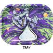 Spaceman Tin Storage Box with Removable Tray Lid (18cm x 14cm)