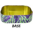 Spaceman Tin Storage Box with Removable Tray Lid (18cm x 14cm)