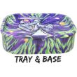 Spaceman Tin Storage Box with Removable Tray Lid (18cm x 14cm)