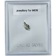 Sterling Silver Angelic Wings Ear Stud
