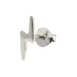 Sterling Silver Lightning Bolt Ear Stud