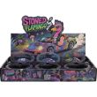 Stoned Flamingo Design Glass Ashtray - Assorted (8.5x3.5cm)