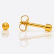 Studex Mini Gold Plated Ball Stud - DCNM200Y