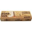 The Original Cones Bomb Size Natural Pre-Rolled Cones - Brown (3pcs)