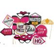 Party Photo Booth Props - Hen Party Theme (20 Pieces)