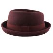 
Unisex Wool Felt Pork Pie Trilby - Assorted Sizes and Colours
