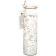 Mystical White Sage Tube Candle — White & Cream