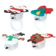 Lighted Christmas Rings (Box of 25) — Assorted