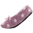 Ladies Star Design Slipper Socks with Grip Sole – Assorted