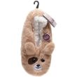 Ladies Furry Animal Design Slipper Socks with Grip Sole – Assorted