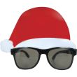 Festive Santa Hat Novelty Glasses