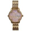 Wholesale Men's NY London Large Watch With Silver Bracelet - Rose Gold
