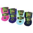 Ladies Bamboo Extra Wide Diabetics Ankle Socks (3 Pack) - Asst.