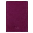 Wholesale Florentino Bifold Genuine Leather Credit Card Holder - Pink